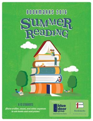 Summer Reading Program Participation Agreement