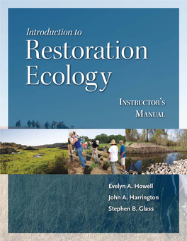 Introduction to Restoration Ecology