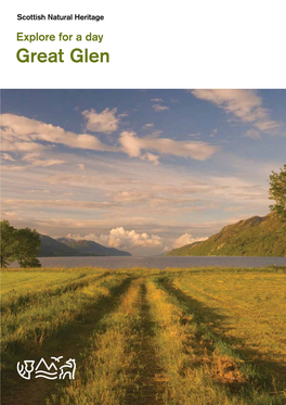 Great Glen This Leaflet Takes You on Memorable Days out Through the Great Symbol Key Glen