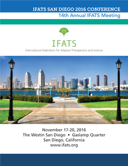 Download IFATS 2016 Program Book
