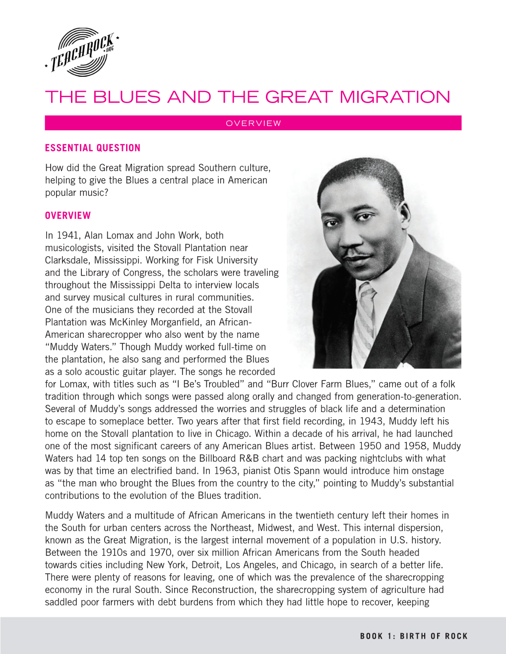 The Blues and the Great Migration