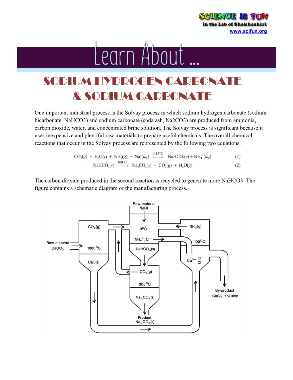 Sodium Hydrogen Carbonate & Sodium Carbonate