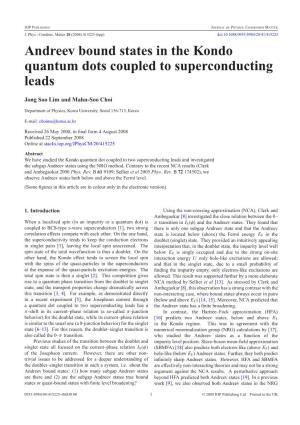 Andreev Bound States in the Kondo Quantum Dots Coupled to Superconducting Leads