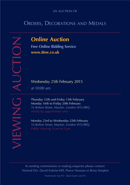 Viewing Auction