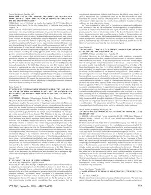 JVP 26(3) September 2006—ABSTRACTS 35A JOURNAL of VERTEBRATE PALEONTOLOGY