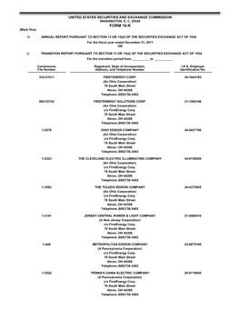 FORM 10-K (Mark One)