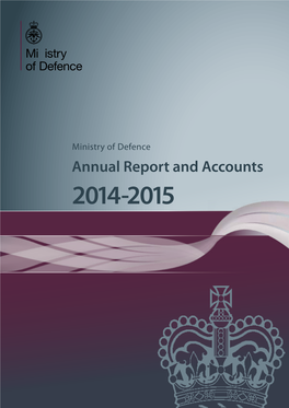 Ministry of Defence Annual Report and Accounts 2014 to 2015