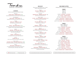 Menu Items That Are Cooked to Order Or Served Raw