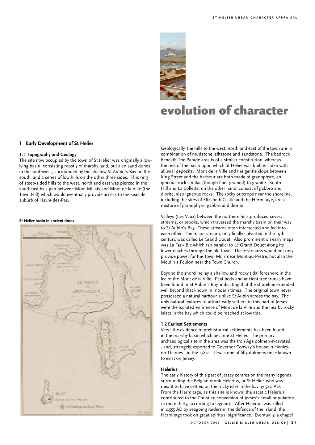 Evolution of Character: St Helier Urban Character Appraisal