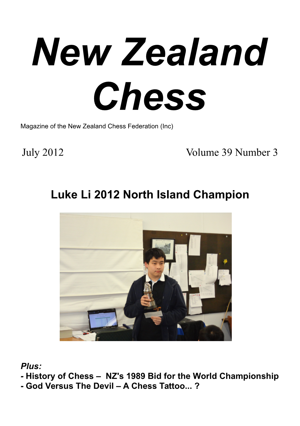 July 2012 Volume 39 Number 3