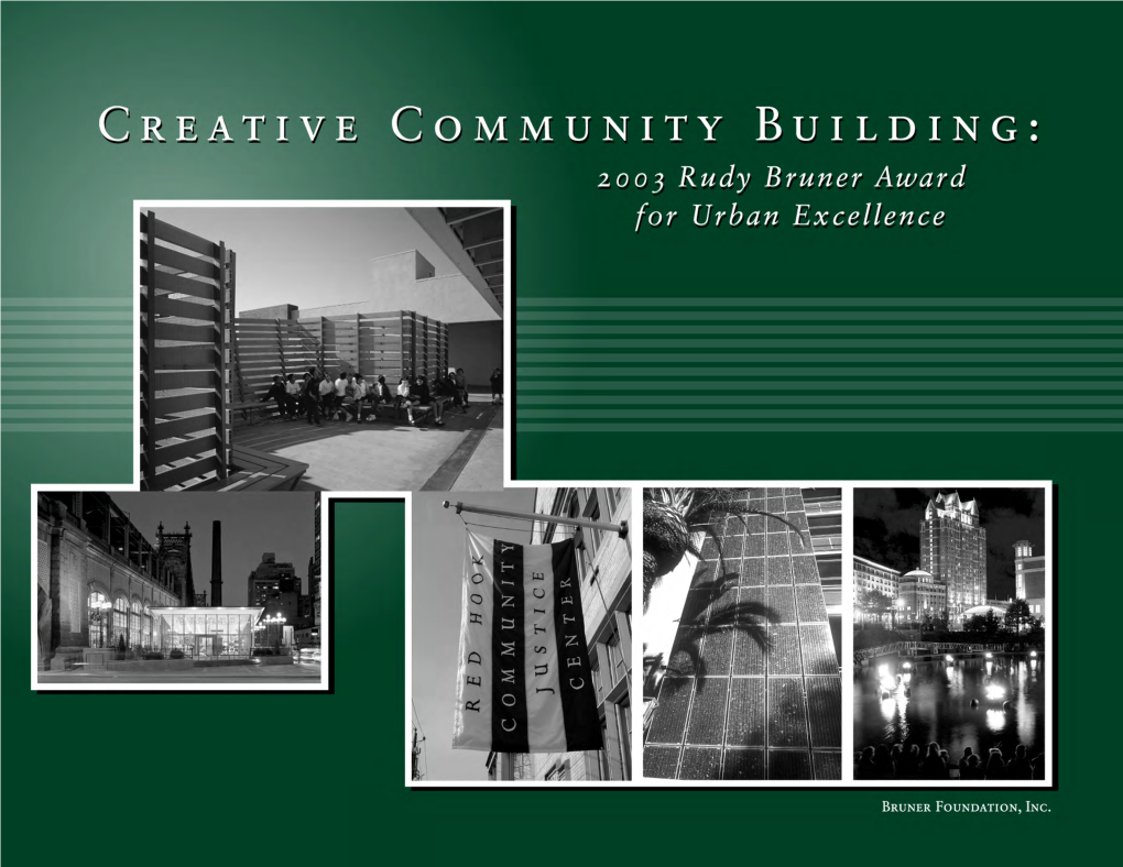2003 Creative Community Building