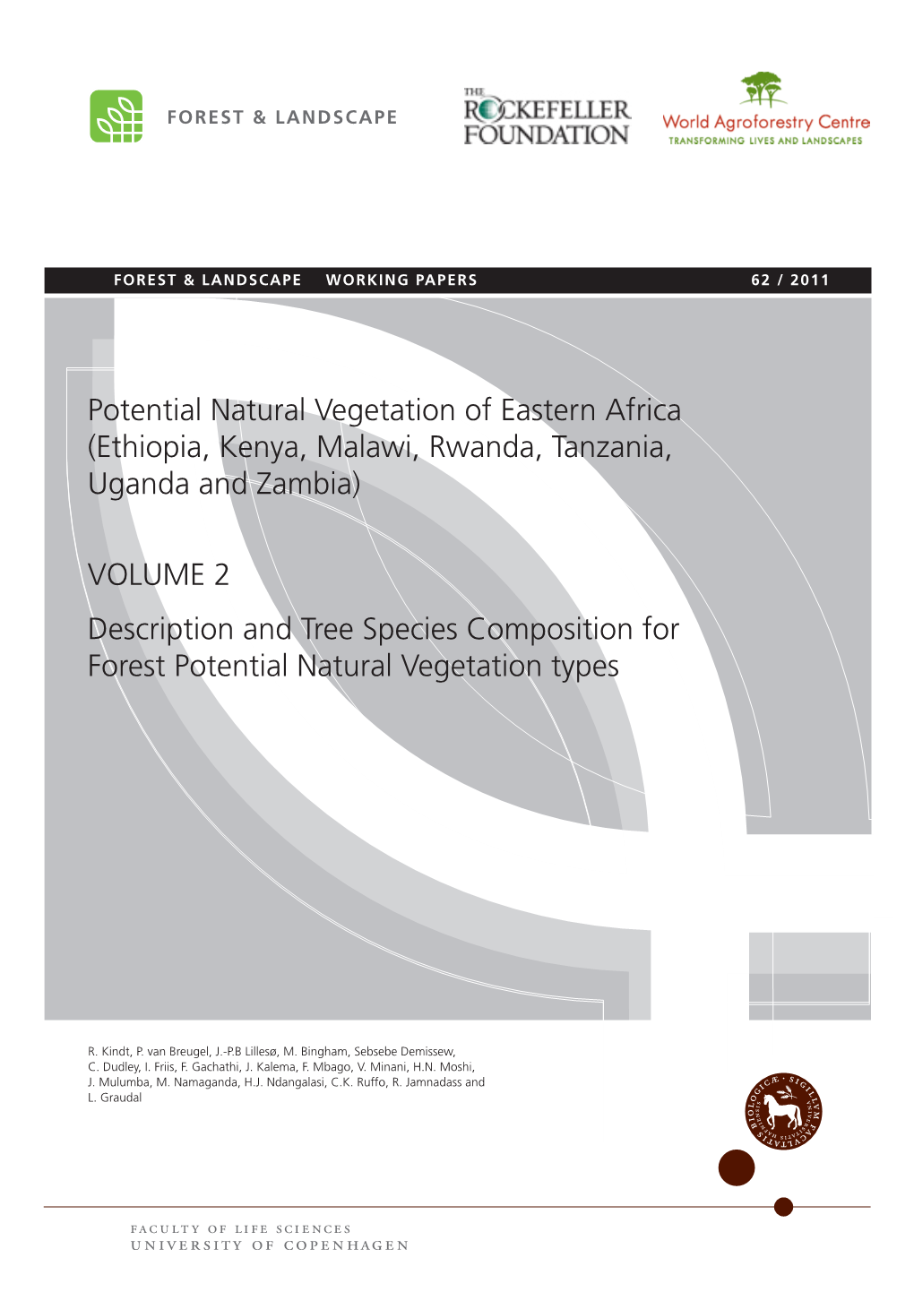 Potential Natural Vegetation of Eastern Africa (Ethiopia, Kenya, Malawi, Rwanda, Tanzania, Uganda and Zambia)