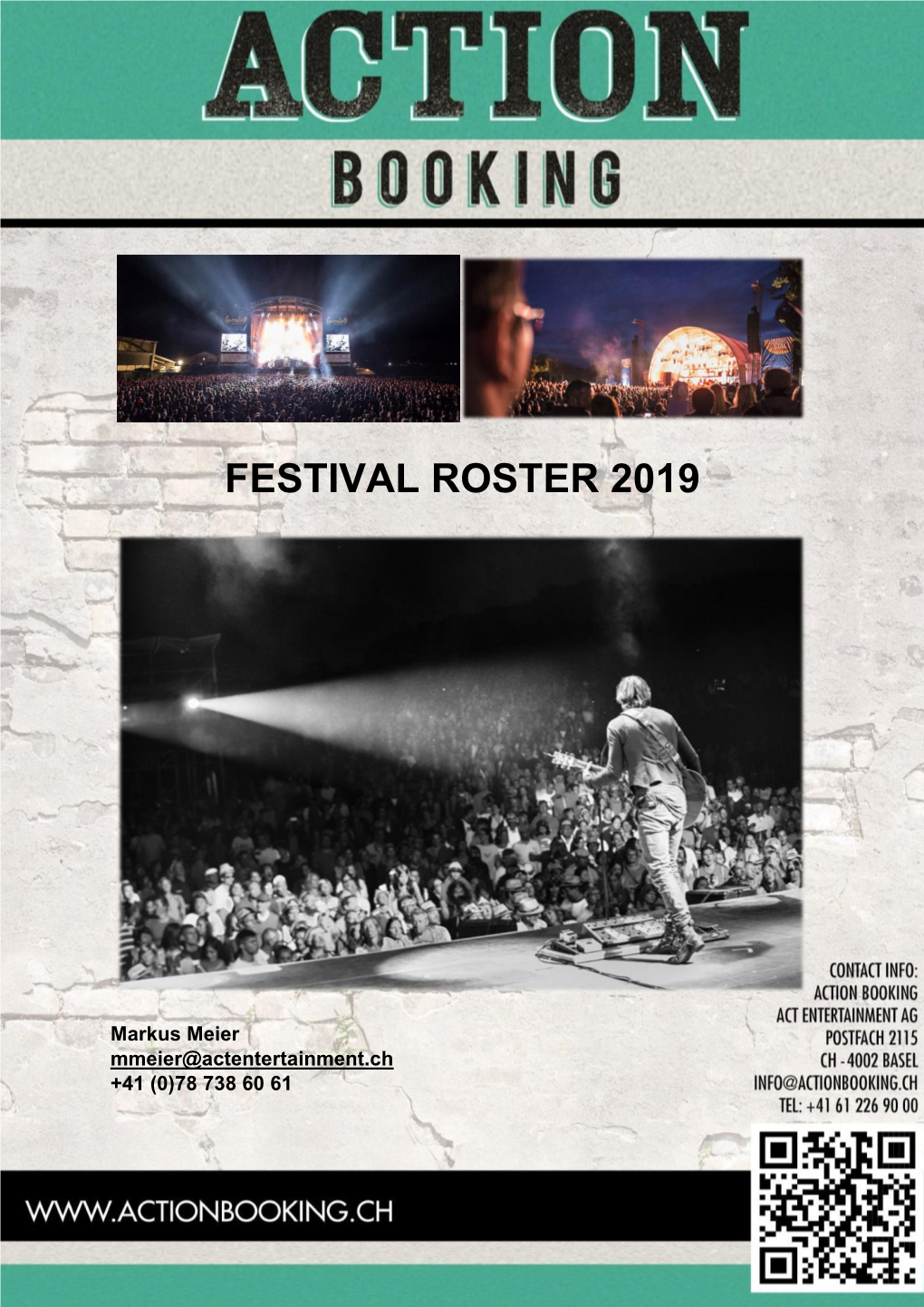 Festival Roster 2019