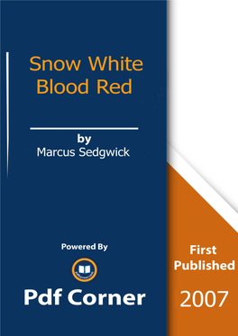 Snow White Blood Red by Marcus Sedgwick Pdf