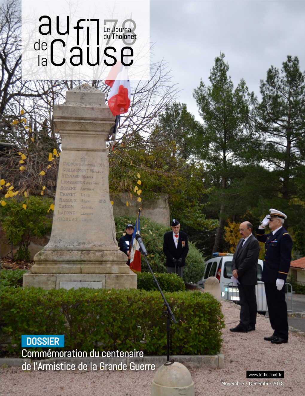 Commémoration Du Centenaire De L'armistice De La Grande Guerre