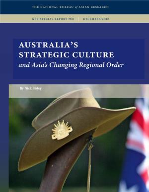 Australia's Strategic Culture