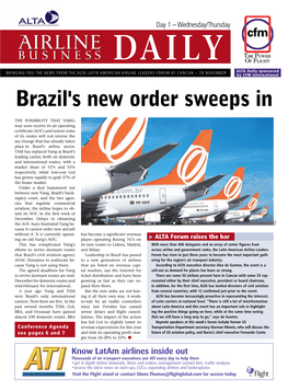 Brazil's New Order Sweeps In