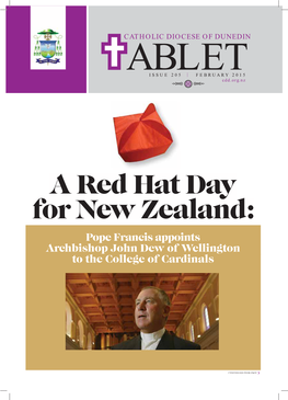 A Red Hat Day for New Zealand: Pope Francis Appoints Archbishop John Dew of Wellington to the College of Cardinals