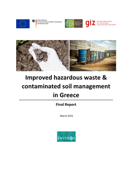 Improved Hazardous Waste & Contaminated Soil Management In