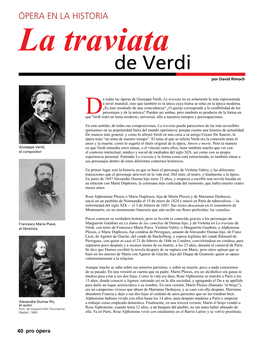 La Traviata De Verdi Por David Rimoch