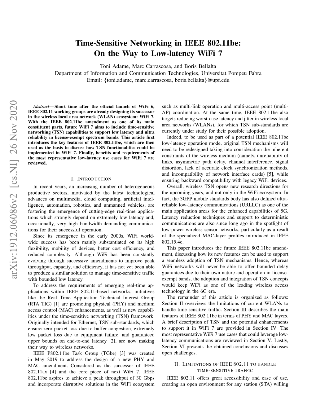 Time-Sensitive Networking in IEEE 802.11 Be: on the Way to Low