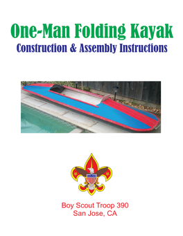 One Man Folding Kayak Plans