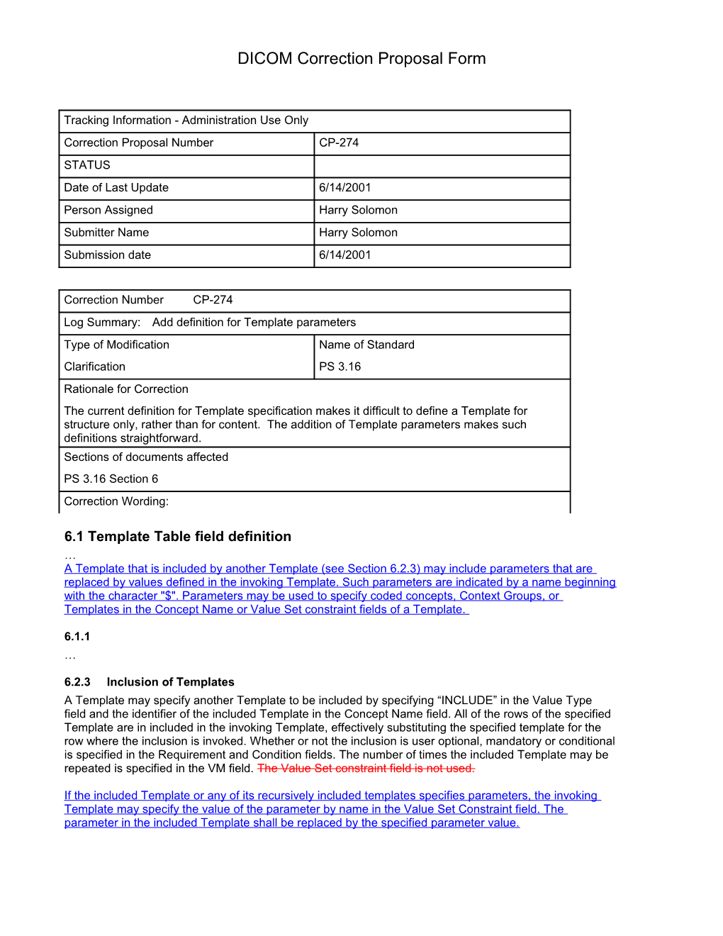 DICOM Correction Proposal Form s2