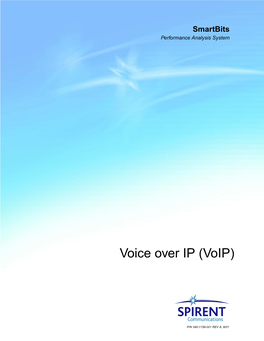 Voice Over IP (Voip)