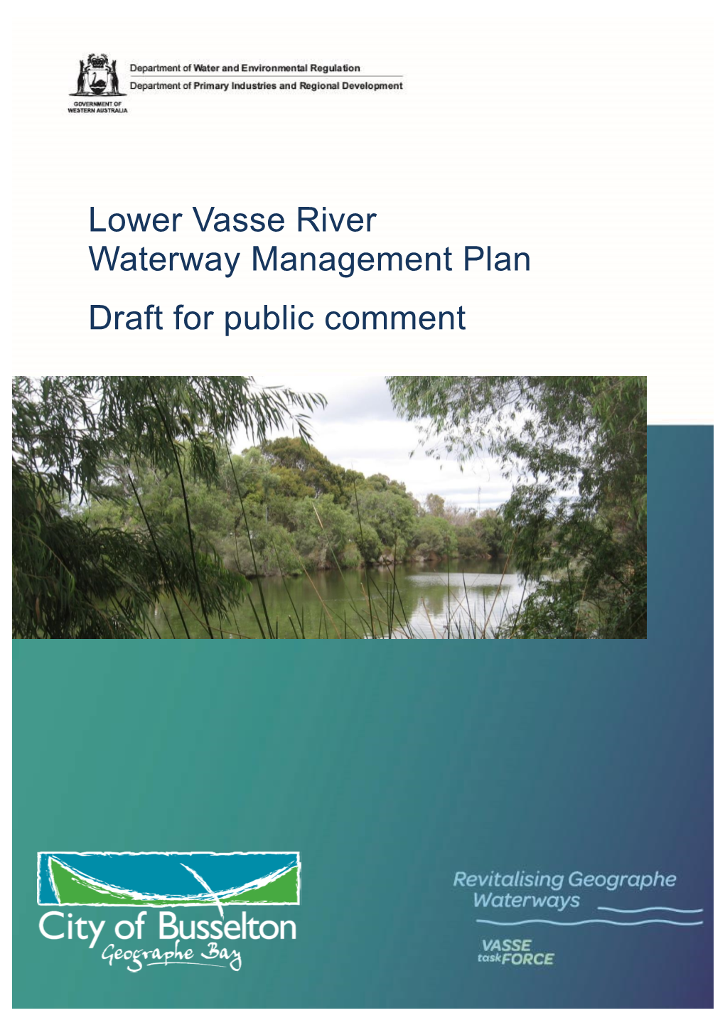 Lower Vasse River Waterway Management Plan Draft for Public Comment