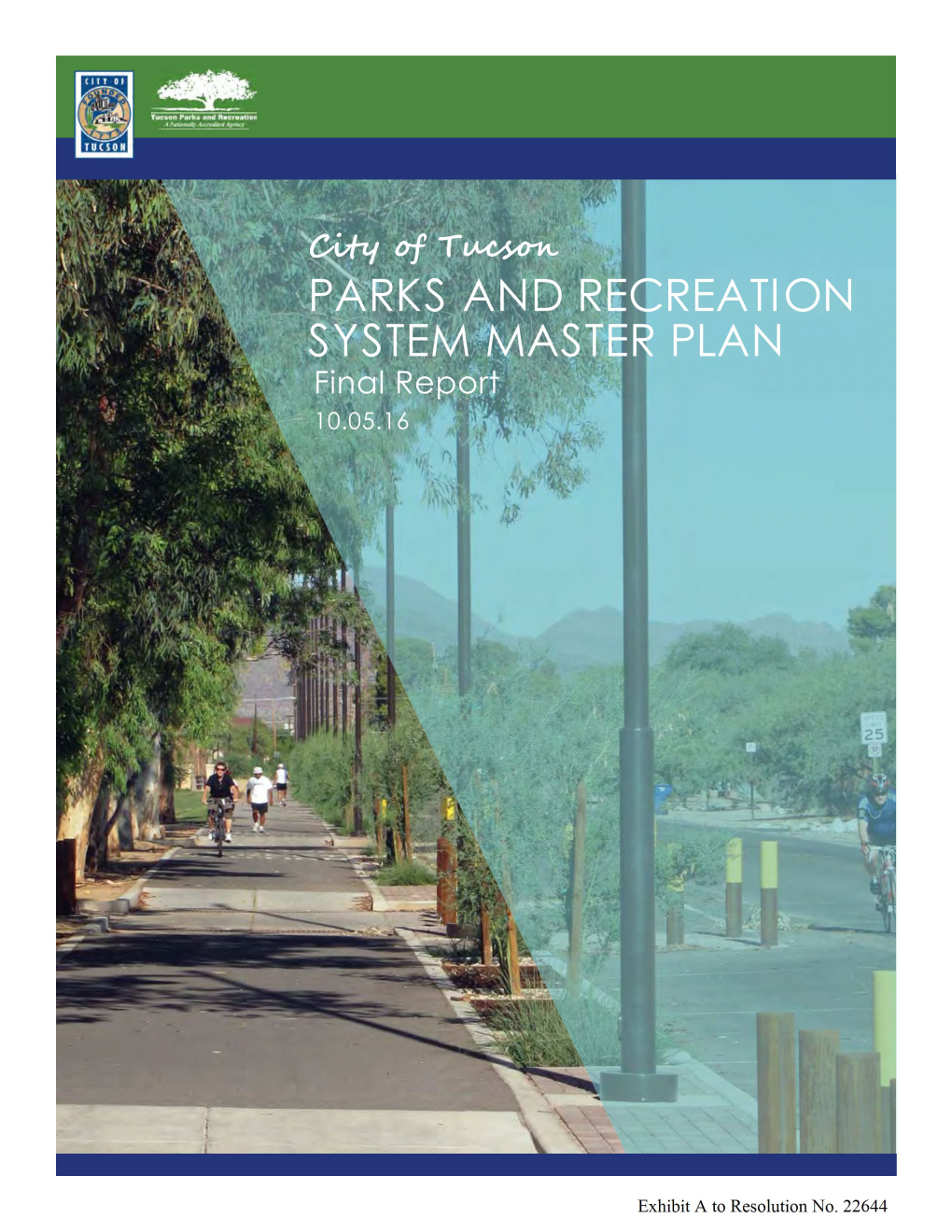 Tucson Parks and Recreation System Master Plan (2016)