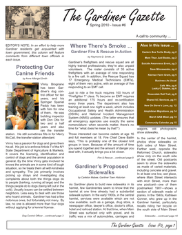 The Gardiner Gazette Spring 2010 - Issue #6