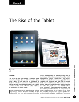 The Rise of the Tablet Technologylibrary Reports