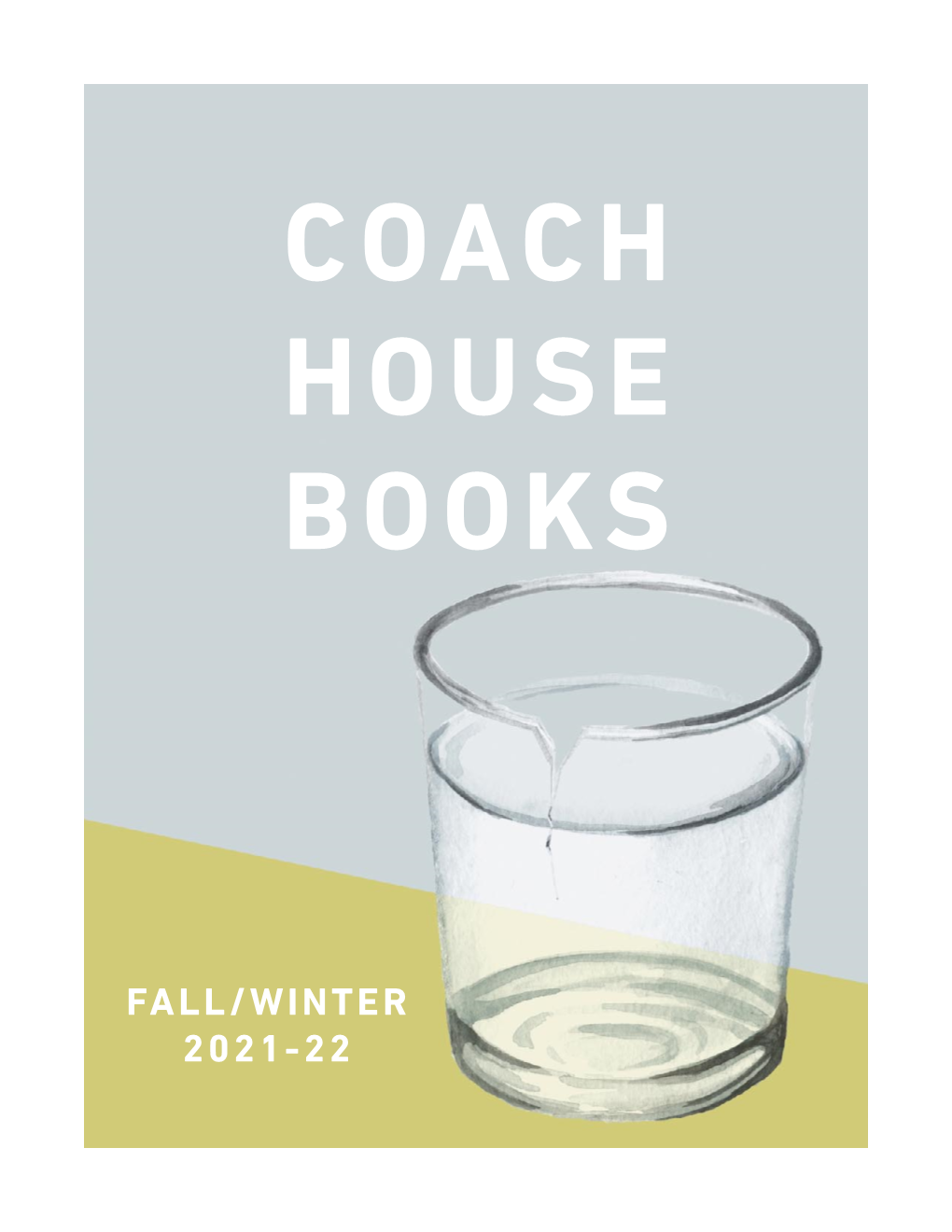 Fall/Winter 2021-22 Coach House Books