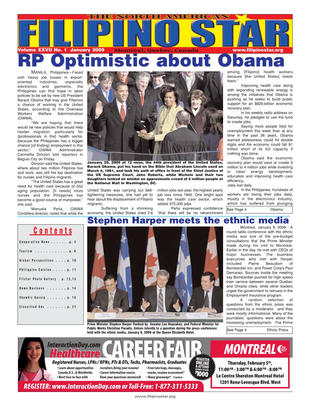 January 2009 Edition