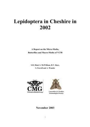 Lepidoptera Report 2002