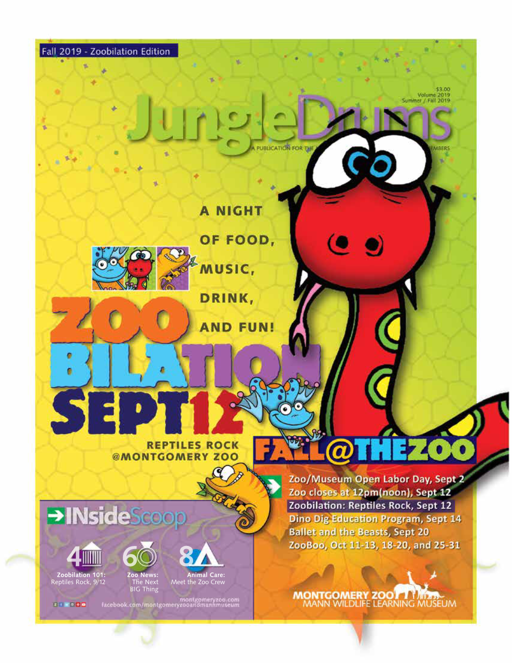 Reptiles Rock, 9/12 Animal Care: Meet the Zoo Crew Zoo News