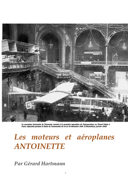 Les Moteurs Et Aéroplanes ANTOINETTE