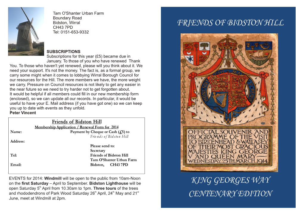 Friends of Bidston Hill Newsletter April 2014.Cdr