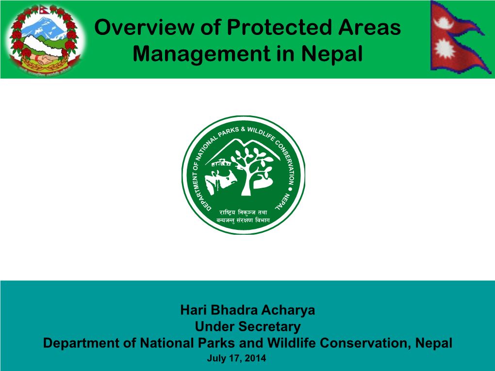 Protected Area Management System In Nepal Docslib