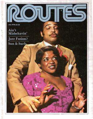 ROUTES, a Guide to Black Entertainment July 1978 As PDF