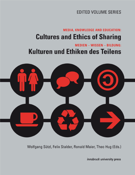 Cultures and Ethics of Sharing