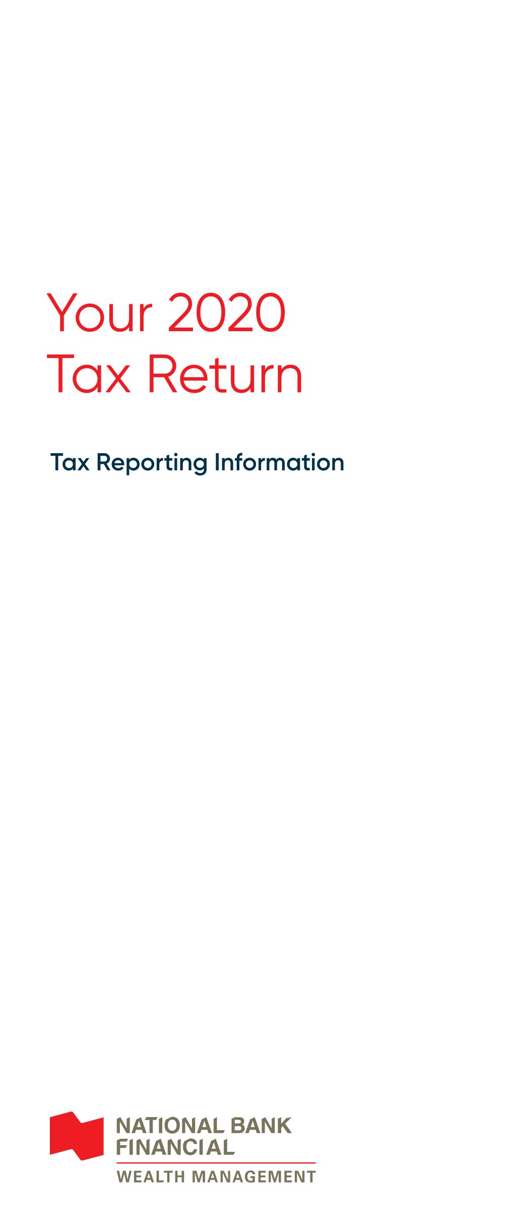 Tax Reporting Information 2020