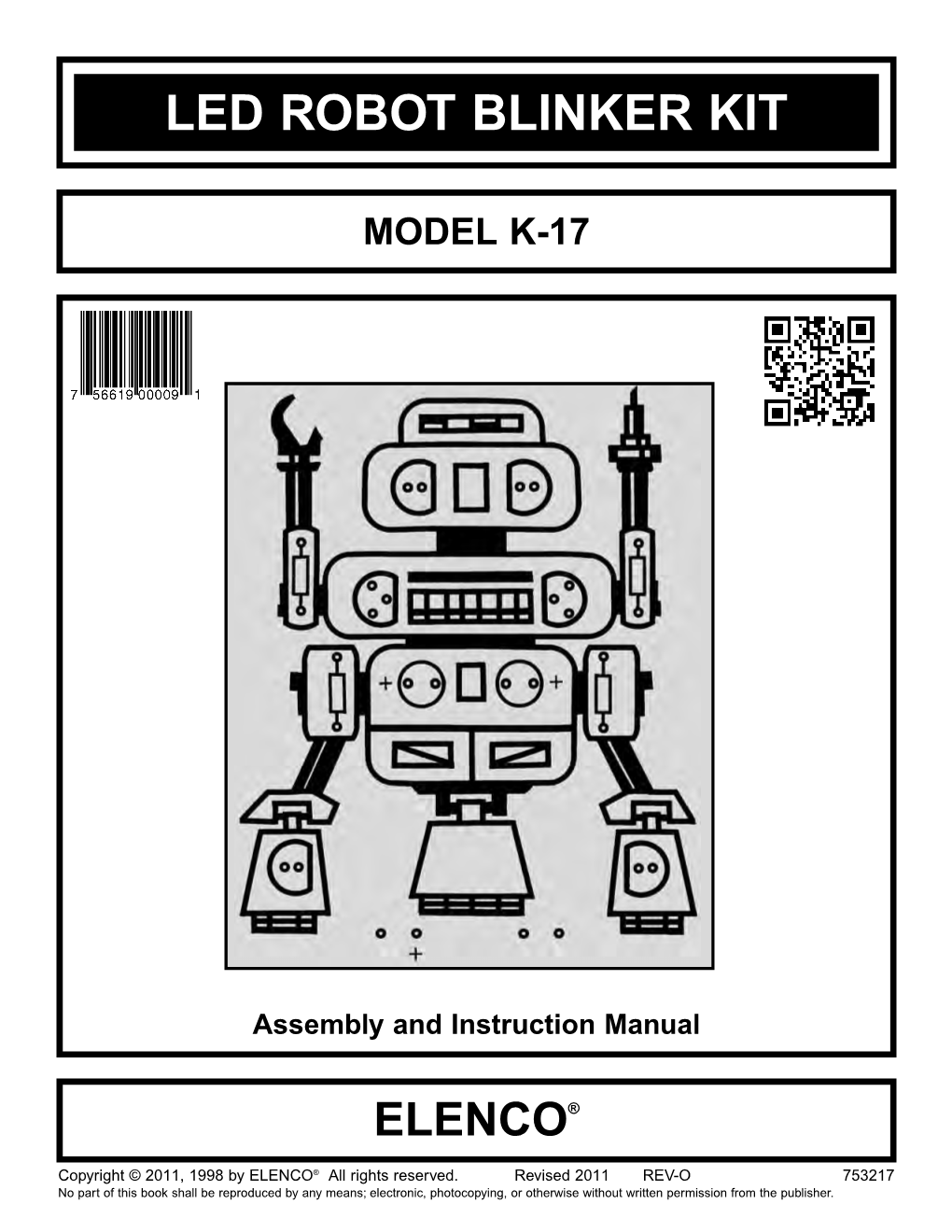 Led Robot Blinker Kit