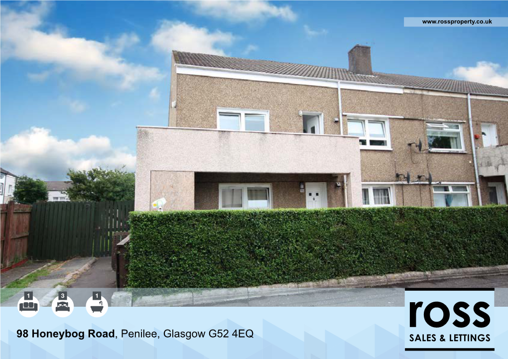 98 Honeybog Road, Penilee, Glasgow G52 4EQ