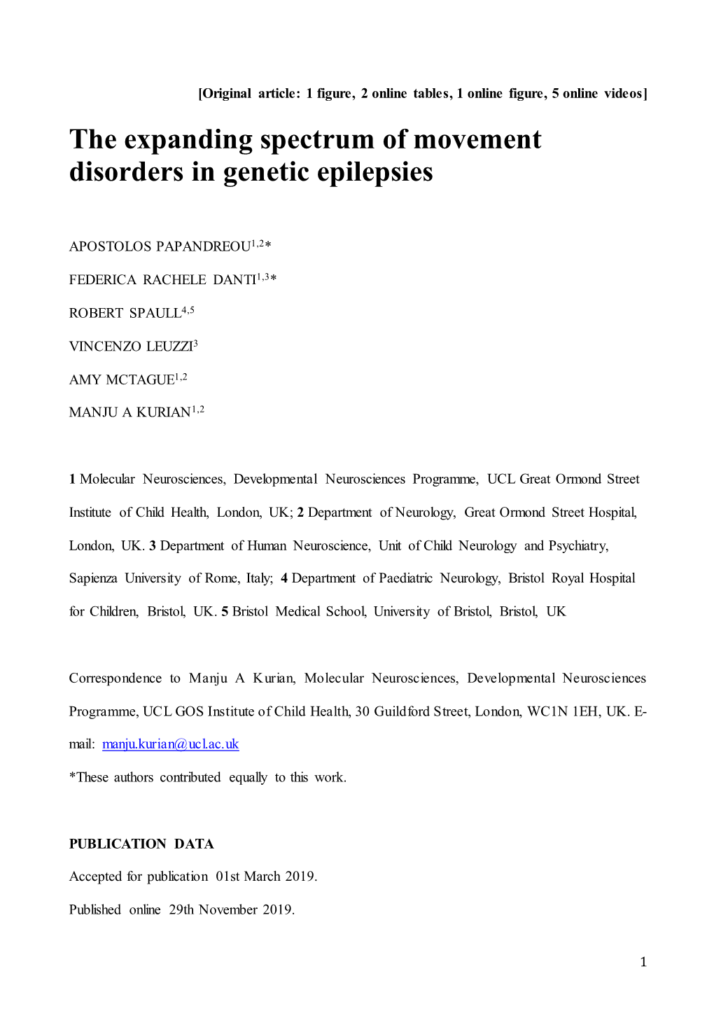 Epilepsy and Movement Disorders in Inborn Errors of Metabolism