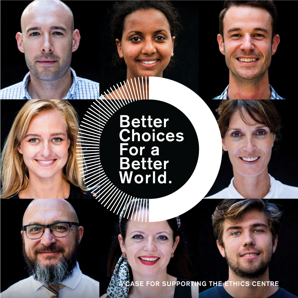 Better Choices for a Better World