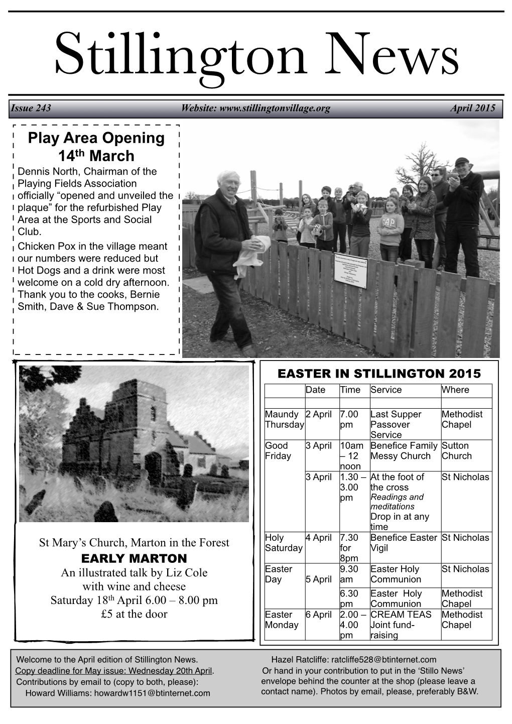 Stillo News April 2015.Pgs