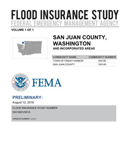 Preliminary Flood Insurance Study (FIS)