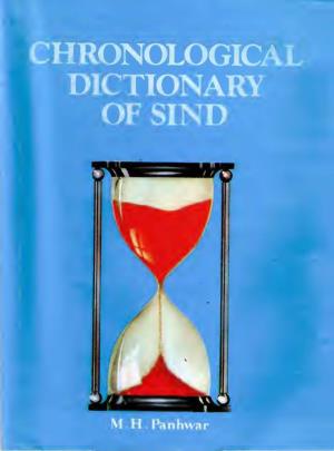 Chronologica Dictionary of Sind Chronologial Dictionary of Sind