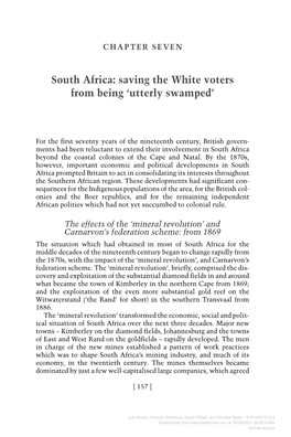 South Africa: Saving the White Voters from Being 'Utterly Swamped'